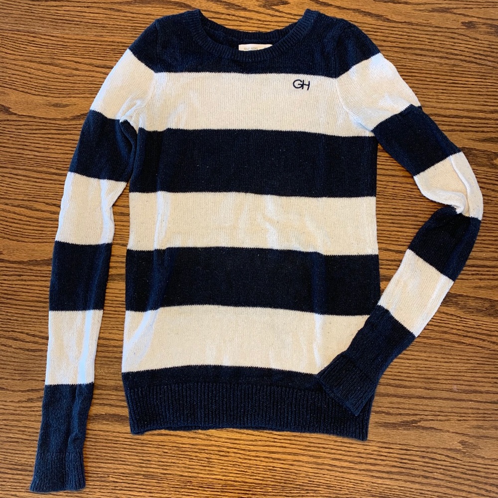 GILLY HICKS SYDNEY STRIPED SWEATER